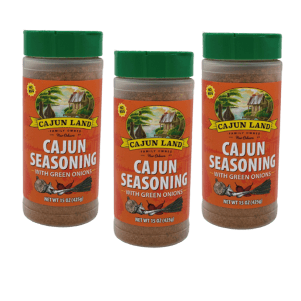 Cajun Land Cajun Seasoning with Green Onions 15 oz Pack of 3