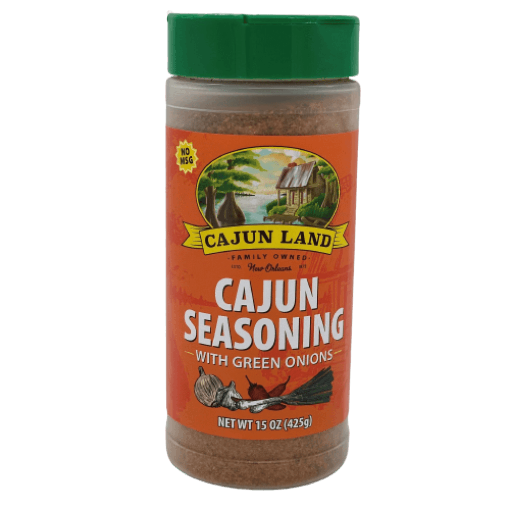 Cajun Land Cajun Seasoning with Green Onions