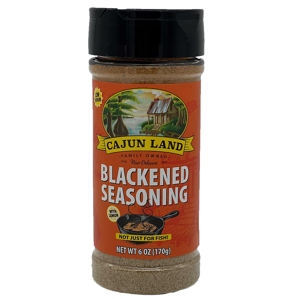 Cajun Land Blackened Seasoning 6 oz - 080617040811