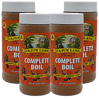 Cajun Land Complete Boil 16 oz - Pack of 4