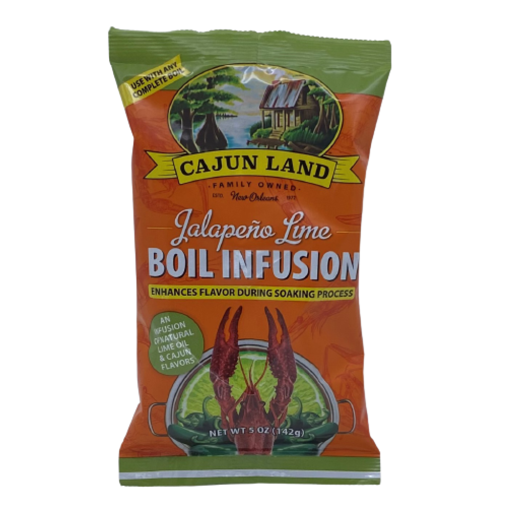 Cajun Land Jalapeño Lime Boil Infusion 5 oz - 080617040064
