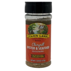 Cajun Land Chargrill Oyster & Seafood Seasoning 4.48 oz