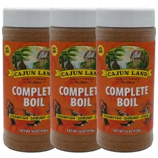 Cajun Land Complete Boil 16 oz - Pack of 3